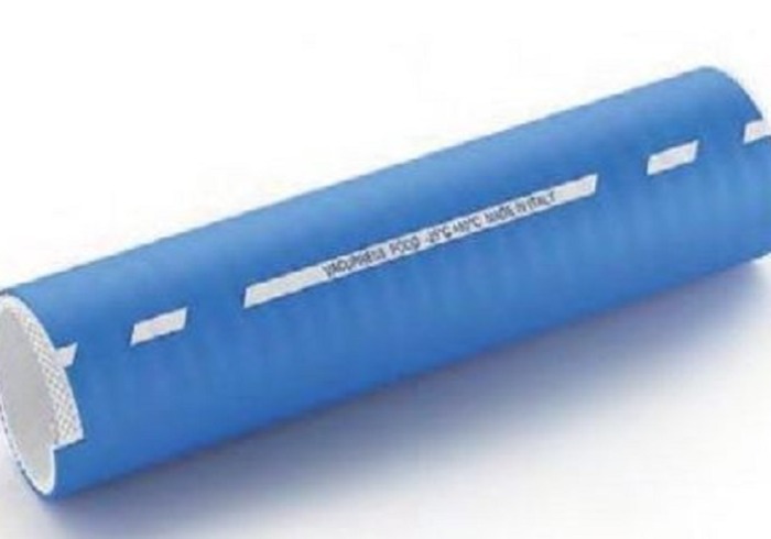 Drótbetétes tejtömlő kék speciális 32x42,5 mm 