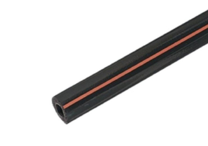 Gumitömlő fekete, piros csíkkal 15.5x20mm, fm Fullwood-Packo