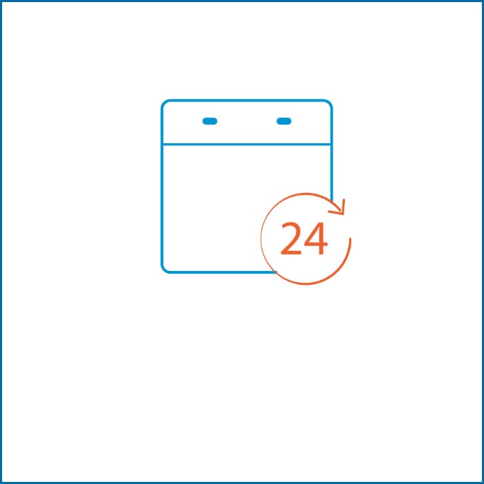 24/7 Vezetéknélküli leolvasás